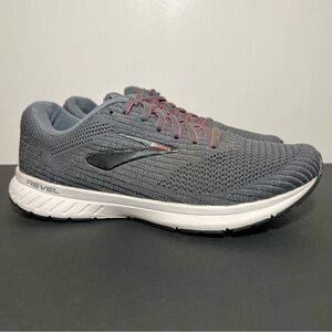 Womens BROOKS Revel 3 Gray Running Shoes / Size 9.5